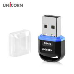 유니콘 블루투스6.0 고리형 동글이 멀티 무선 송수신 USB리시버 어댑터 XB-600N