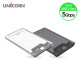 유니콘 USB3.2 Gen1 5G속도 2.5인치 HDD SSD 반투명 외장하드케이스 HD-8000G