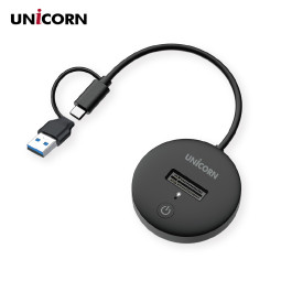 유니콘 NVMe SSD 도킹스테이션 M.2외장케이스 USB A+C타입 SM-600DP