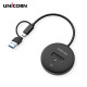 유니콘 NVMe SSD 도킹스테이션 M.2외장케이스 USB A+C타입 SM-600DP