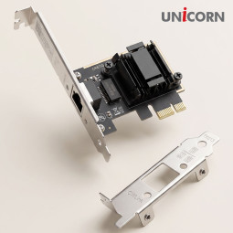 유니콘 PCI Express 2.5기가비트 유선랜카드 데스크탑용 GIGA-2500EX