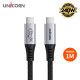 유니콘 40Gbps 8K지원 썬더볼트호환 1M C타입 240W E-Marker칩 SLC-40G-1M