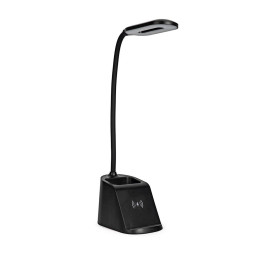 플레이고 A118 블랙 3in1 펜꽂이 LED 고속 무선충전 램프 스탠드