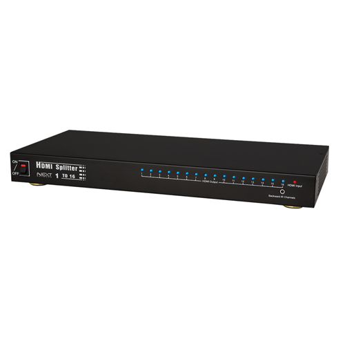 NEXT-0116SP 1:16 HDMI 모니터분배기(HDMI RACK HOLE기능장착)