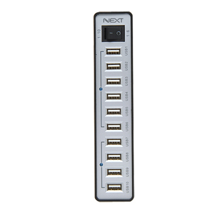 NEXT-510UHP USB2.0 7포트 유전원허브(포트별 전원스우치제공)