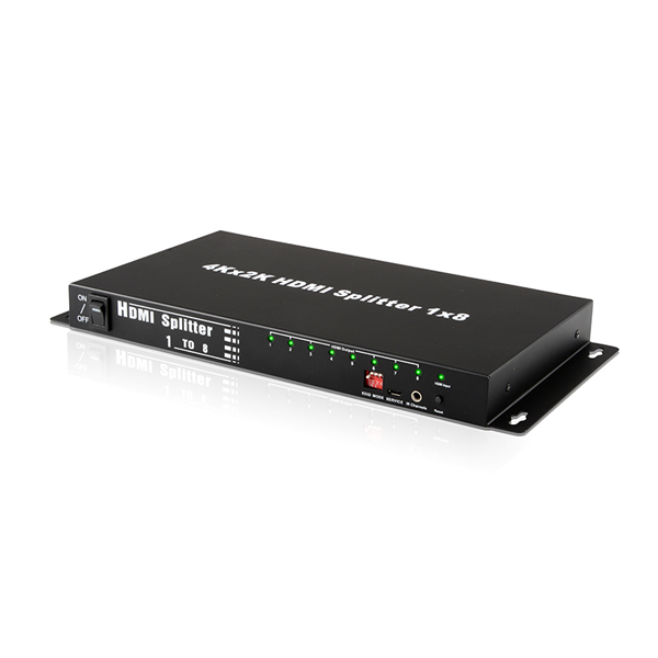 NEXT-HD108SP4K 1:8 HDMI분배기/8화면 동시복제출력