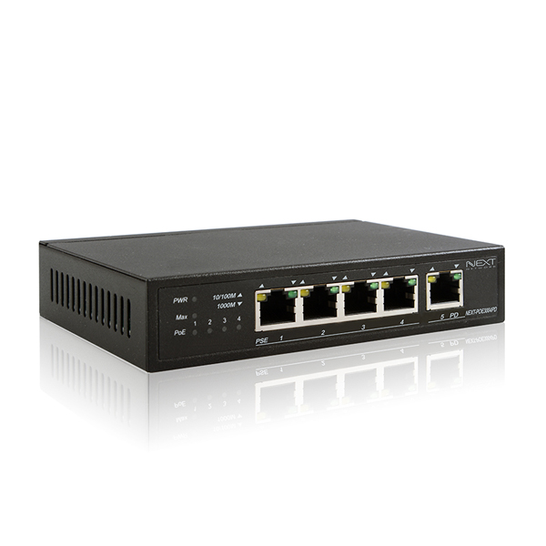 NEXT POE3004PD-60 5포트 PD POE허브(아답터포함)