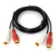 Coms RCA 2선 케이블30M (음성)