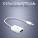 Coms iOS 태블릿4/미니 OTG 케이블/8핀