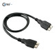 Coms 갤럭시노트3 OTG 케이블, Black