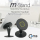 Coms 스마트폰/태블릿 거치대(M52) 360도 회전 head Ball (Black)