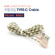 Coms USB 3.1 Type C 케이블(양쪽 우향꺾임(꺽임)) 2M Gray