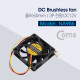 Coms 쿨러 60mm / DC 브러시리스 팬 / 3P 전원 / DC12V