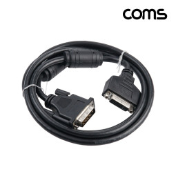Coms DVI 디지털 듀얼 연장 케이블 2M