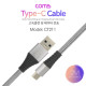 Coms USB 3.1 케이블 (Type C), USB A(M)/C(M) 2M 고급형, 패브릭 피복