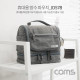 Coms 다용도 방수 파우치 / 화장품 파우치 / 휴대용 여행 가방 / 포켓 / 회색