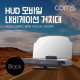 Coms 차량용 HUD 헤드업 디스플레이 스마트폰 리플렉터 거치대/스마트폰 내비게이션 거치대
