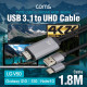 Coms USB 3.1(Type C) 케이블/Type C(M) to HDMI(M) 1.8M - USB 보조 전원