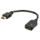 Coms HDMI 연장 케이블 (M/F) 20Cm - 길이 연장용