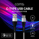 Coms USB 3.1 Type C 케이블 1M USB 2.0 A to C타입 Gray 3A 퀵차지 QC3.0 충전 및 데이터전송