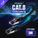 Coms S-FTP 랜케이블(Direct/Cat 8) 3M / 기가비트 / LAN / 40Gbps / 24AWG/ 다이렉트 랜선 / LSZH