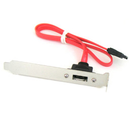 Coms SATA -> eSATA 변환 브라켓 1Port [C2506]
