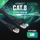 Coms 랜케이블(Direct/플랫/Cat 8) 5M / 기가비트 / LAN / 40Gbps / 24AWG / 랜선 / RJ45 / 8P8C