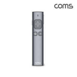 Coms 나비 프리젠터(NV59-PPT600) Gray 무선프리젠터