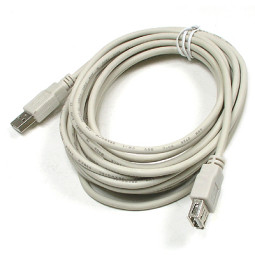 Coms USB 실속형 연장 케이블 5M