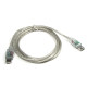 Coms USB LED 케이블(A/A), 녹색/Green LED