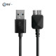 Coms 노트3용/Micro USB(B) 케이블(Box), black