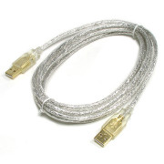 Coms USB 고급형 케이블(A/A), 3m 투명 GOLD