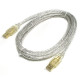 Coms USB 고급형 케이블(A/A), 3m 투명 GOLD