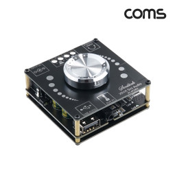Coms HiFi 블루투스 오디오 앰프 2채널 초소형 100W+100W 사운드