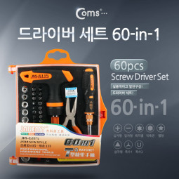 Coms 공구-드라이버세트 (60 in 1), JM-6115