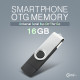 Coms 스마트폰 OTG 메모리 16G, Micro 5P/USB 겸용