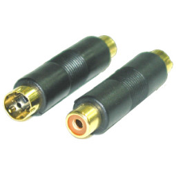 Coms AV 젠더 SVHS(4P)/RCA(F)