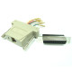 Coms 조합 커넥터 (RJ45 F/DB25 F) - 콘솔 단자 연결