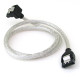 Coms SATA2 하드(HDD) 케이블 ㄱ자형 50Cm - 랫치(락킹기능)