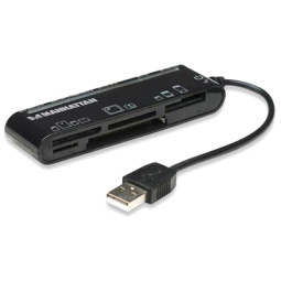 Manhattan USB2.0 멀티 카드리더기 - 80 in 1