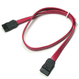 Coms SATA 하드(HDD) 케이블 50Cm - ㅡ자 타입