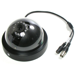 Coms CCTV 돔 카메라 - 샤프(SHARP) CCD/ 12LED/ BNC