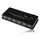 Coms USB 허브 2.0 (10P/전원)
