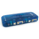 Coms USB KVM 스위치 4:1 - 오디오 지원 [MT-471UK]