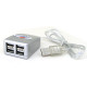 Coms USB 무전원 4포트 허브 [Y-118]