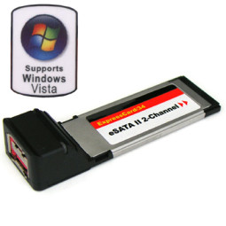 Coms 노트북 PCI Express eSATA 카드 2Port (XWT-EXP02)