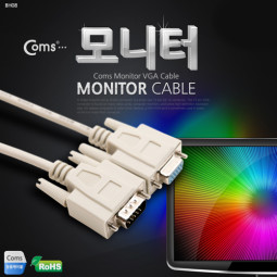 Coms 일반형 모니터 연장 케이블 5M - M/F 타입
