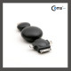 Coms USB 자동감김 통합 60cm(블랙)