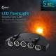 Coms 램프 (5LED) 모자 거치형