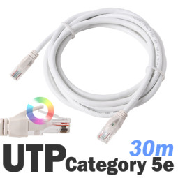 DA-UTP14P 30m 다모일 고급형 UTP케이블 단심 cat5E 인터넷 랜선